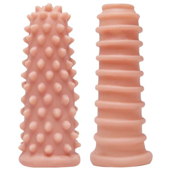 KIT CAPA DE DEDOS TEXTURIZADAS NUDE