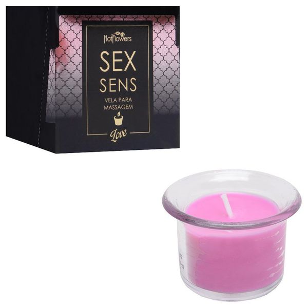 SEX SENS VELA AFRODISÍACA PARA MASSAGEM