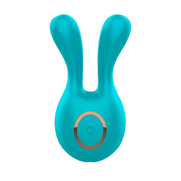 ESTIMULADOR DE CLÍTORIS COELHO BLUE RECARREGÁVEL