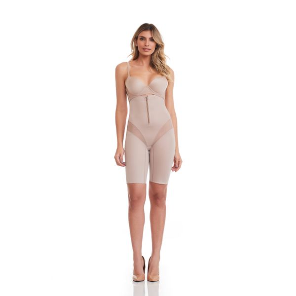Bermuda Modeladora Yoga com Zíper - 3440