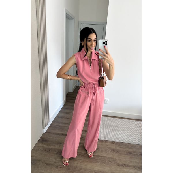 CALÇA PANTALONA ZIPER