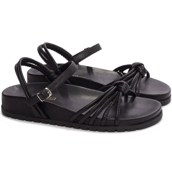 Sandália Papete Birken Preta