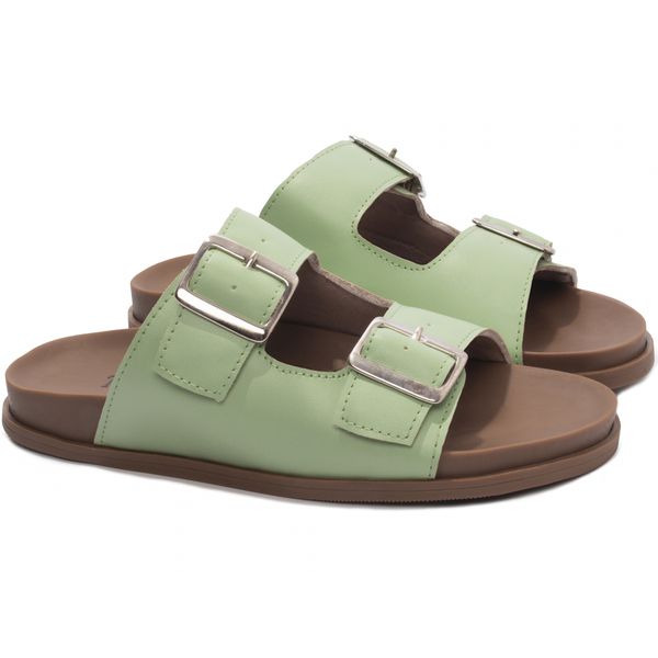 Sandália Papete Birken Verde