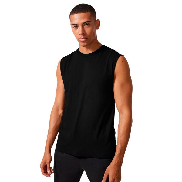 Camiseta Masculina Confort Gham Algodão Regata 