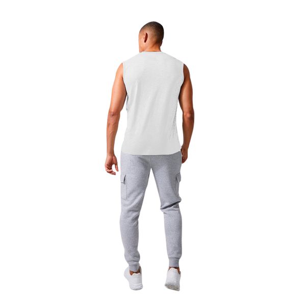 Camiseta Masculina Confort Gham Algodão Regata 