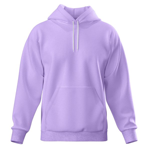 Moleton Masculino Canguru Liso Capuz Cordão Flanelado 