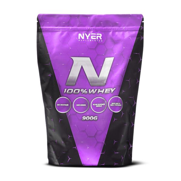 Whey Protein Sache 900 Gramas Alta Concentração Proteína