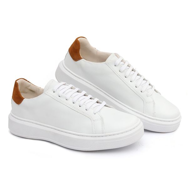 Sapato Masculino Atacador Torino Confort Branco