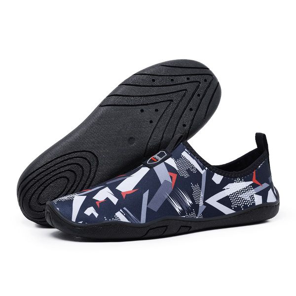SAPATILHA AQUÁTICA NEOPRENE HÍBRIDA PRAIA PESCA E CICLISMO CINZA