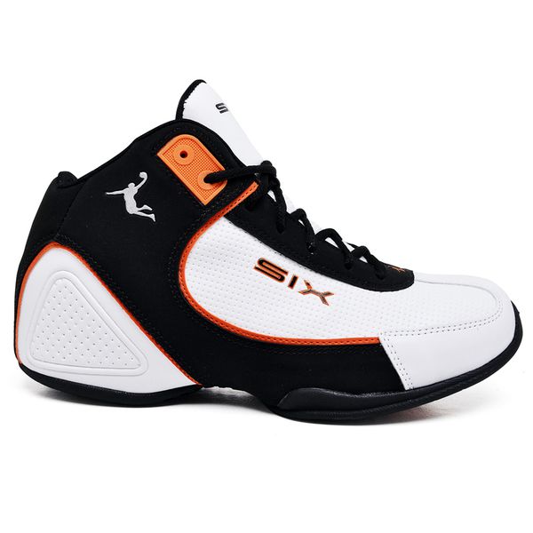 TÊNIS BASQUETE CHARGE LARANJA E BRANCO