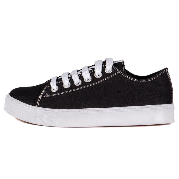 TÊNIS FEMININO CHOSEN LONA PRETO
