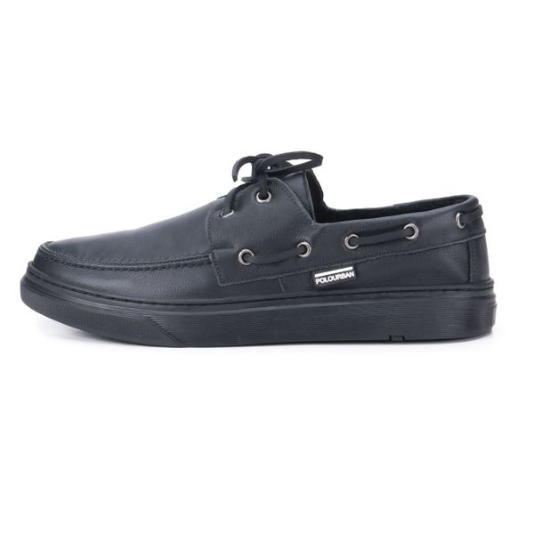 MOCASSIM MASCULINO ÔNIX EM COURO PRETO