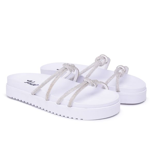 SANDÁLIA PAPETE BIRKEN BRANCO