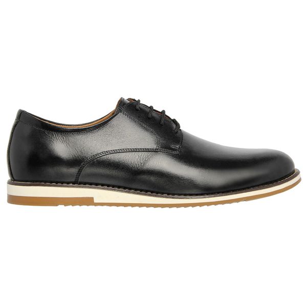 SAPATO CASUAL COURO PRETO