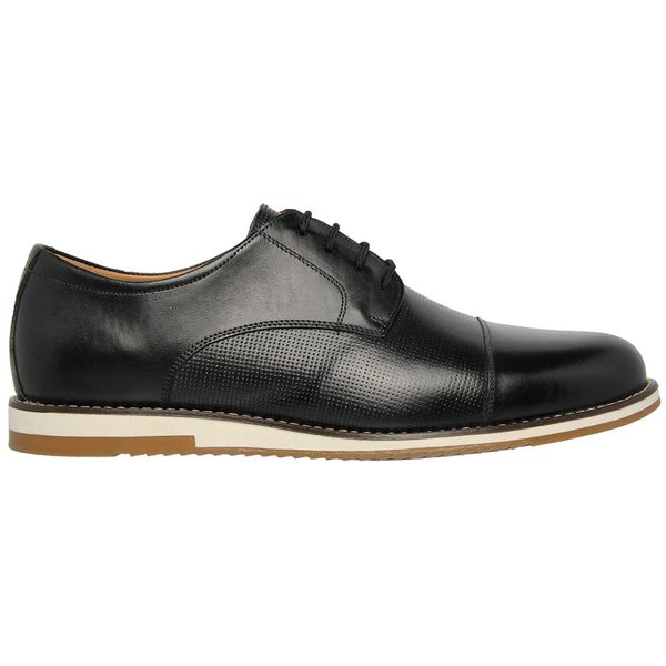 SAPATO COURO MASCULINO PRETO