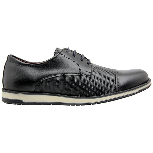 SAPATO SINTÉTICO PRETO