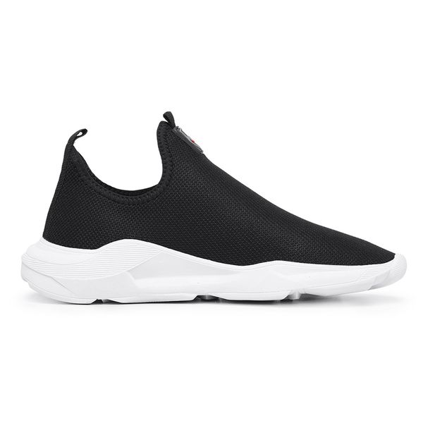 TÊNIS ESPORTE MASCULINO PRETO COM BRANCO