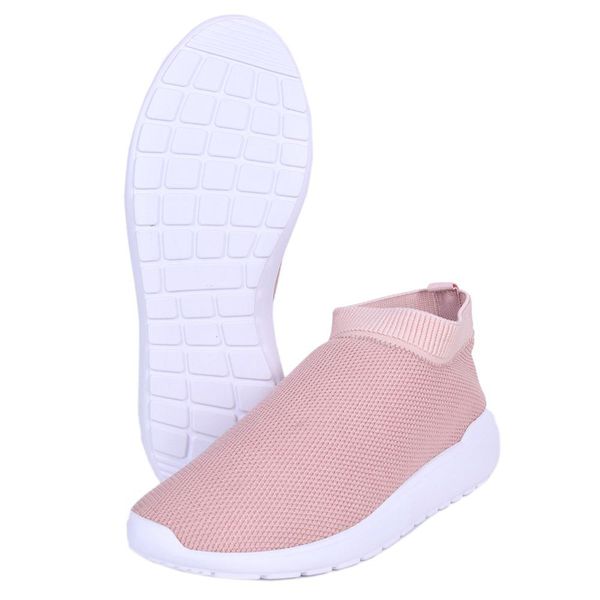 TÊNIS MEIA FEMININO ROSA