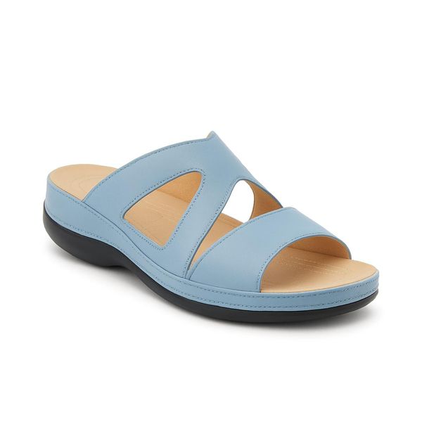 Sandália anatômica em couro *Frete Grátis*