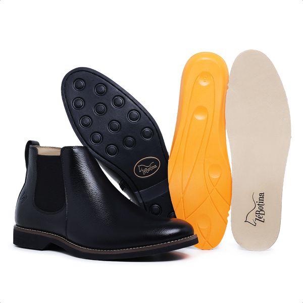 Botina Masculina com Zíper | Botina com Zíper | Zé Botina | ZEBOTINA