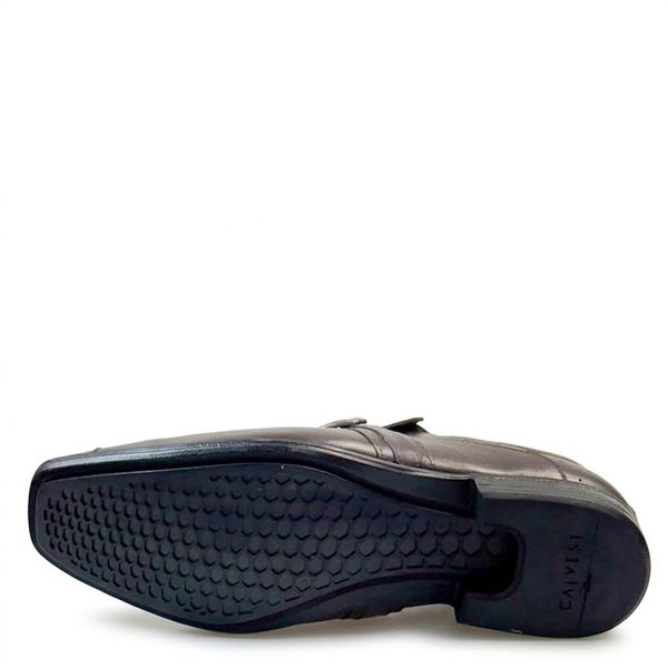 Sapato Social Masculino Calvest em Couro Chocolate - 14F085 - CHOCOLATE