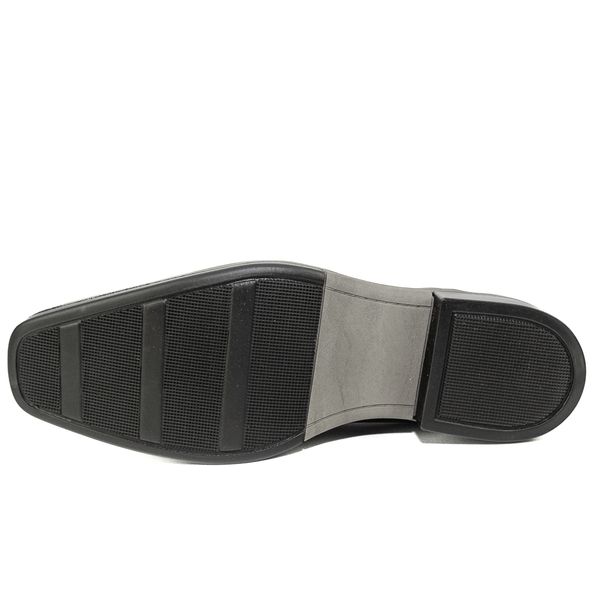 Sapato Social Masculino Calvest em Couro Preto Olho de Gato - 7001 preto