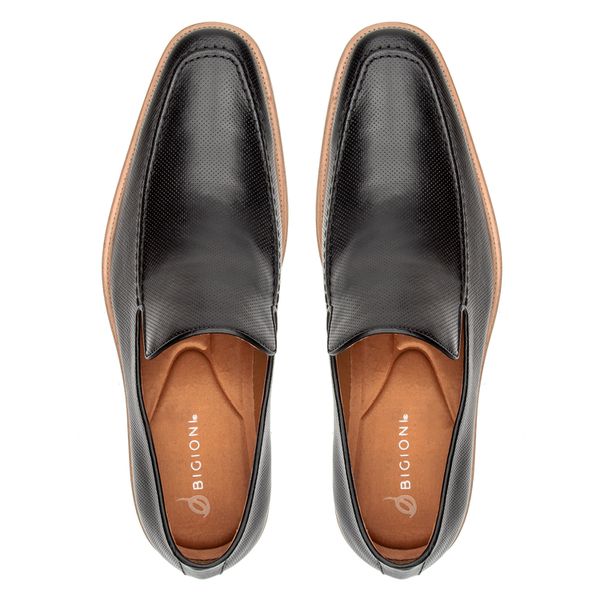 Sapato Social Masculino Bigioni Premium 660 Poa Preto