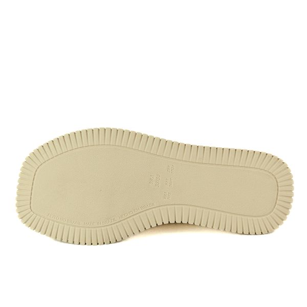 Sandália Flatform Feminina Em Couro Nude 0940 