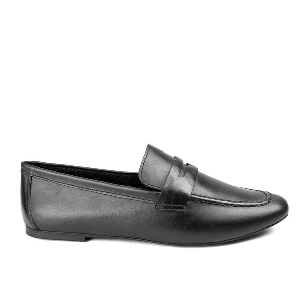Mocassim Feminino em Couro - 1711051 PRETO