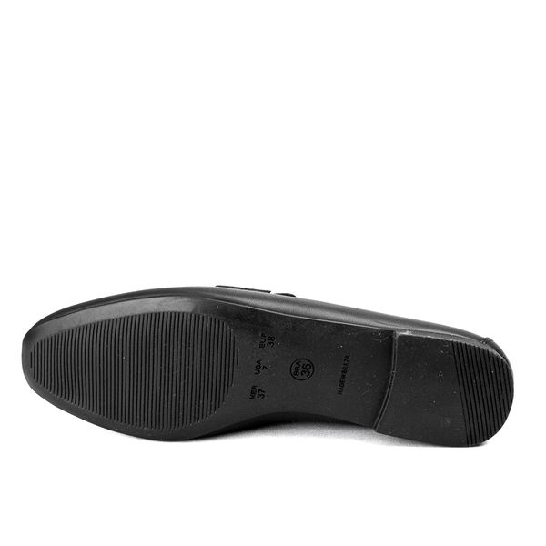 Mocassim Feminino em Couro - 1711051 PRETO