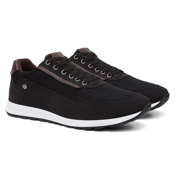 Sapatênis Masculino Casual Street Preto 1313
