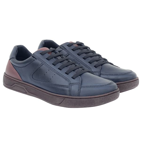 Sapatênis SL em Material Tecnológico Preto 18030