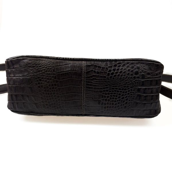 Bolsa Feminina em Couro Texturizado Marron Claudia