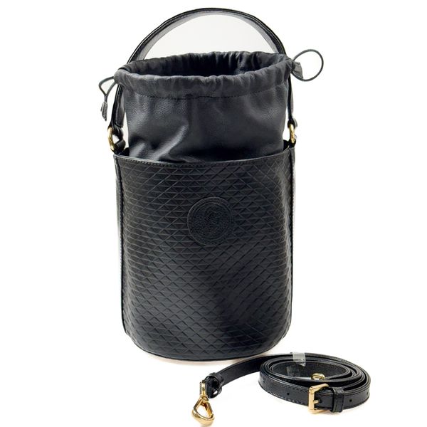Bolsa Feminina em Couro Texturizado Preto Aurora