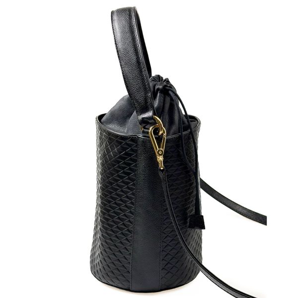 Bolsa Feminina em Couro Texturizado Preto Aurora
