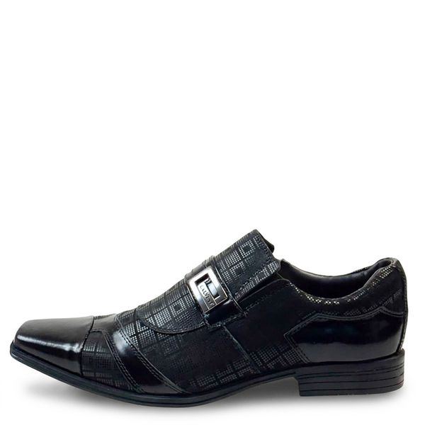 Sapato Social Masculino Calvest em Couro Preto - 3480F096