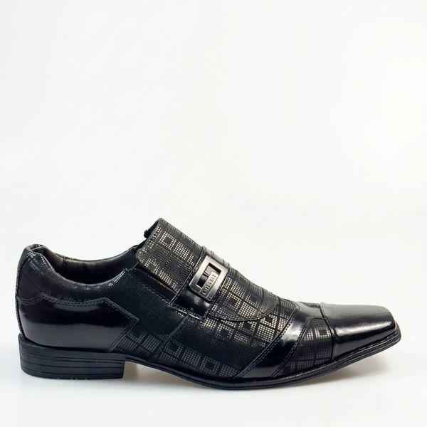 Sapato Social Masculino Calvest em Couro Preto - 3480F096