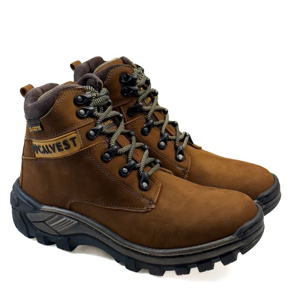 Coturnos de Segurança Calvest 52F150 TERRACOTA