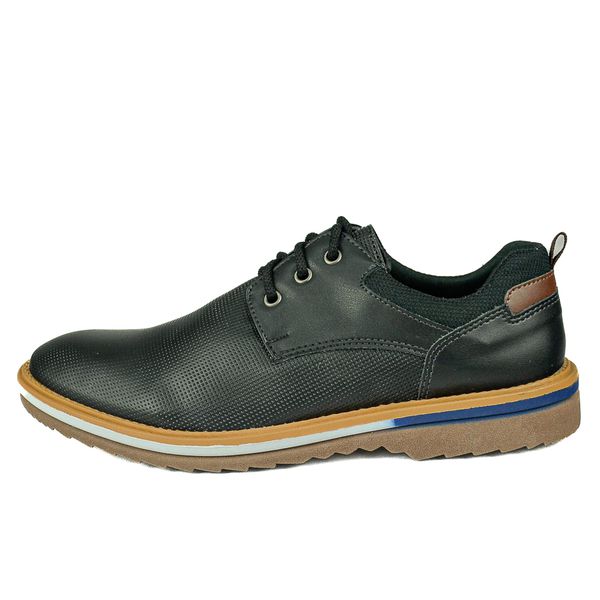 Sapato Casual em Material Tecnológico Pierutti Preto 63F217