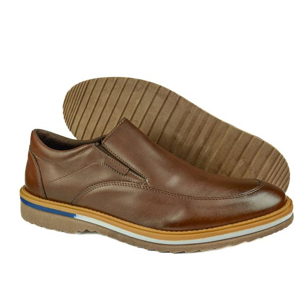 Sapato Casual em Material Tecnológico Pierutti Chocolate 63F218