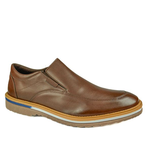Sapato Casual em Material Tecnológico Pierutti Chocolate 63F218