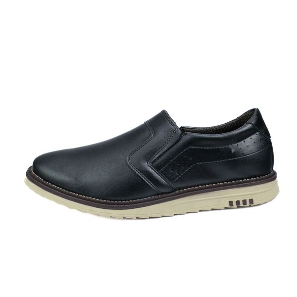 Sapato Casual em Material Tecnológico Pierutti Preto-3030