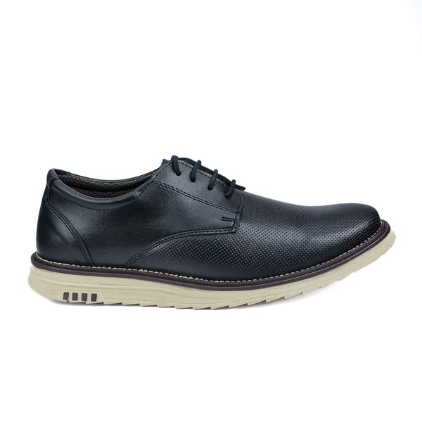 Sapato Casual em Material Tecnológico Pierutti Preto - 3140