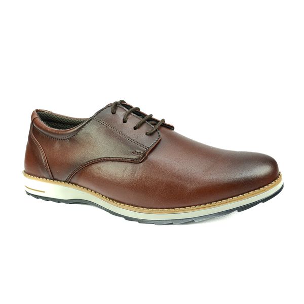 Sapato Casual em Material Tecnológico Pierutti Caramelo - 4040