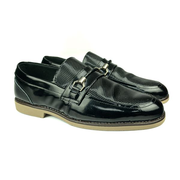 Sapato em Couro Verniz 2003 PRETO