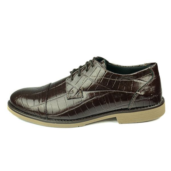 Sapato em Couro Verniz Croco 2001 BORDO