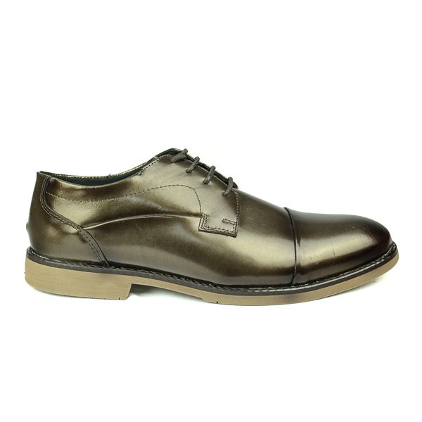 Sapato em Couro Verniz 2001 BRONZE