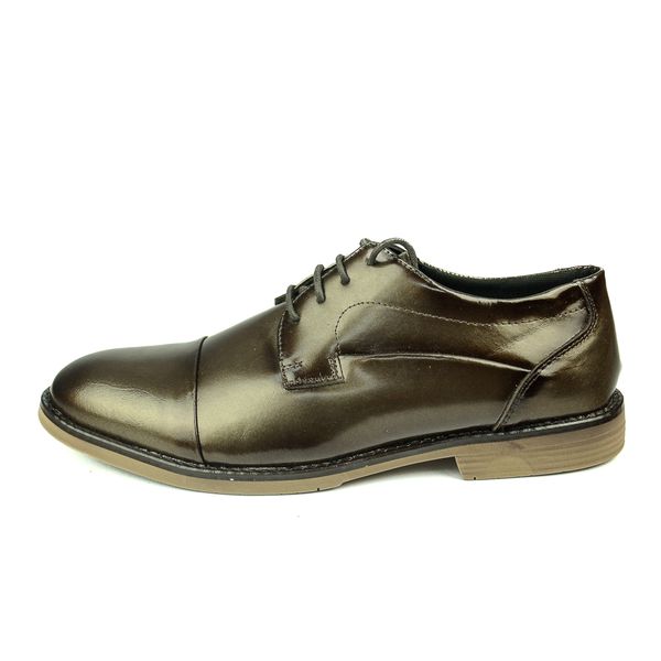 Sapato em Couro Verniz 2001 BRONZE