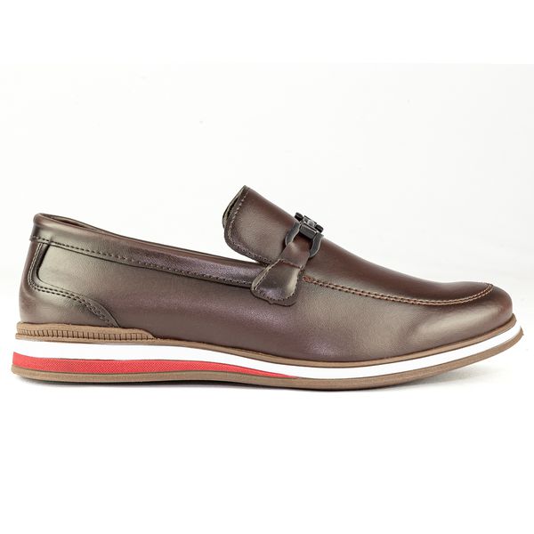 Sapato Casual Oxford em Material Tecnológico 3060-CAFE