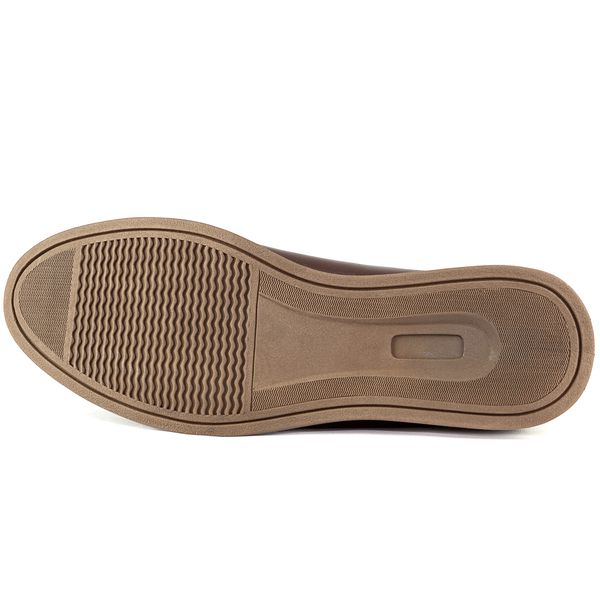 Sapato Casual Oxford em Material Tecnológico 3060-CAFE